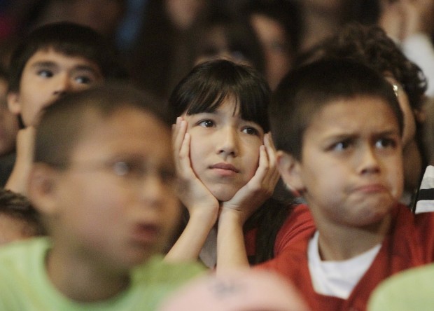 Kids see 'Stallion' in action   