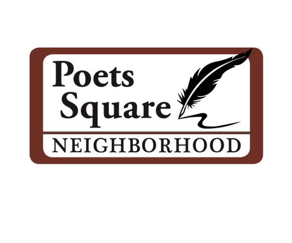 Poets Square Sign