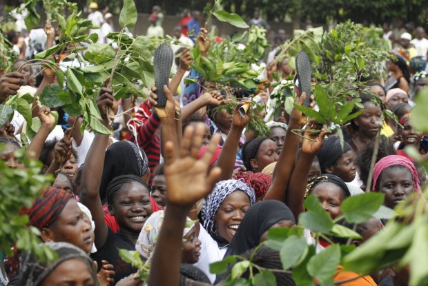 Ivory Coast women unite to honor 7 slain protesters   