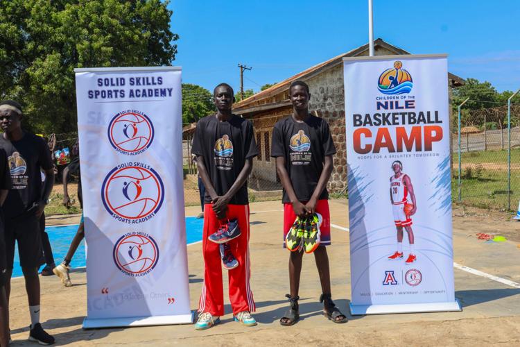 Campers at Children of the Nile event in South Sudan