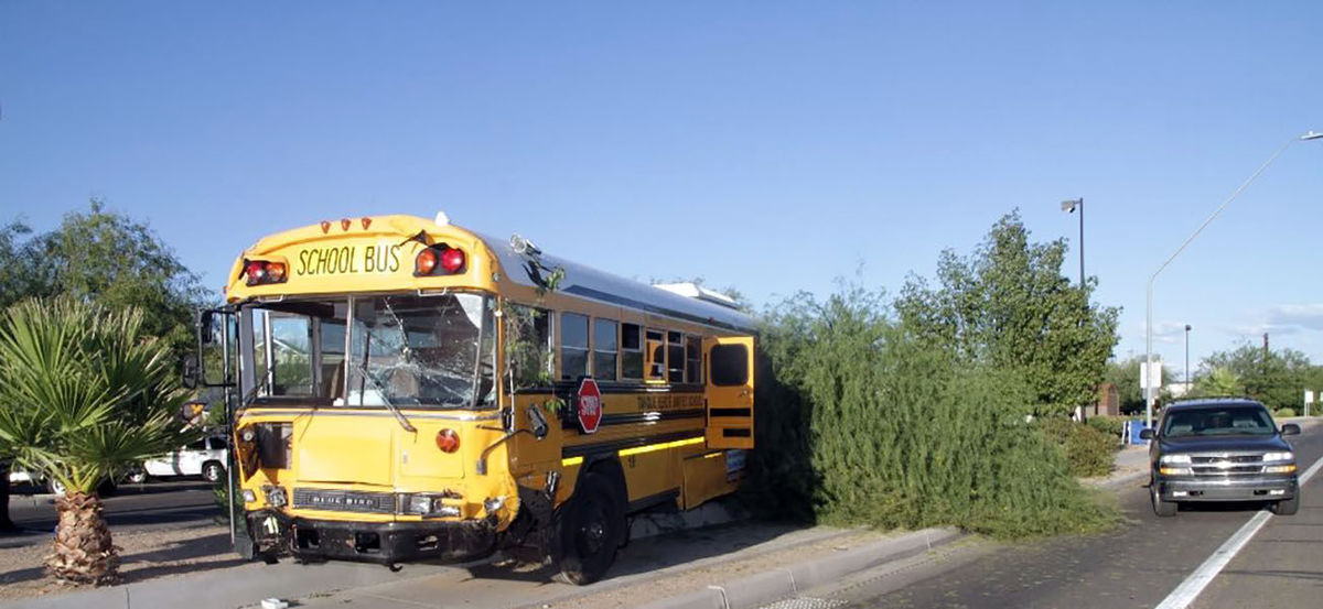 School bus crash