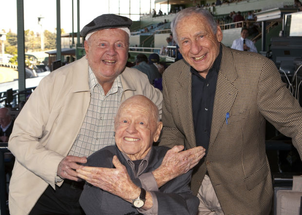 Mickey Rooney, Dick Van Patten, Mel Brooks