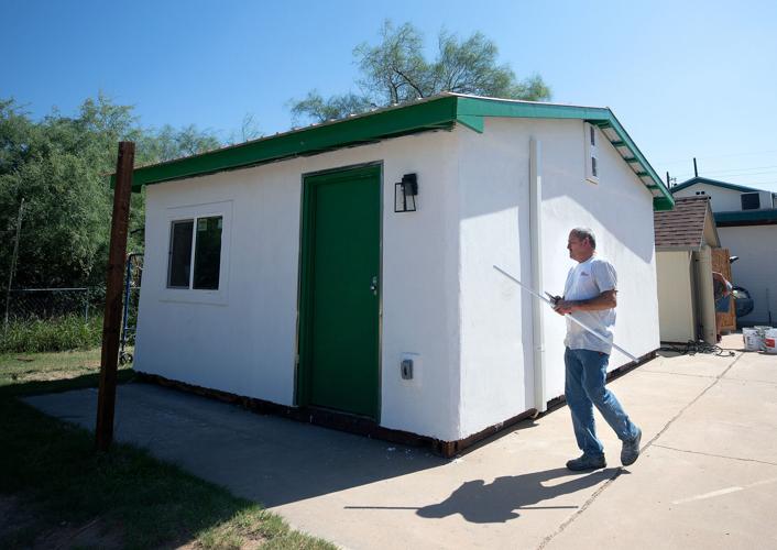Shipping containers go from border barriers to tiny Tucson homes