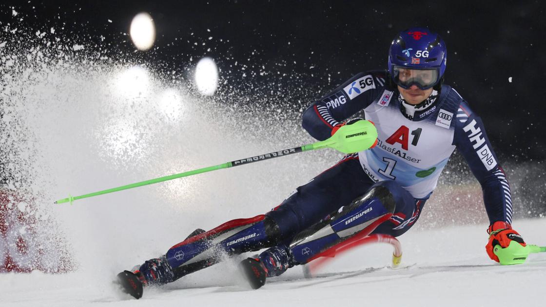 Olympic champion Clément Noël wins night slalom in Austria