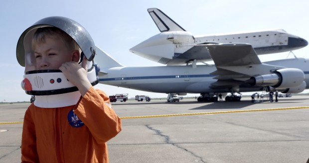 Space shuttle Endeavour's last stop