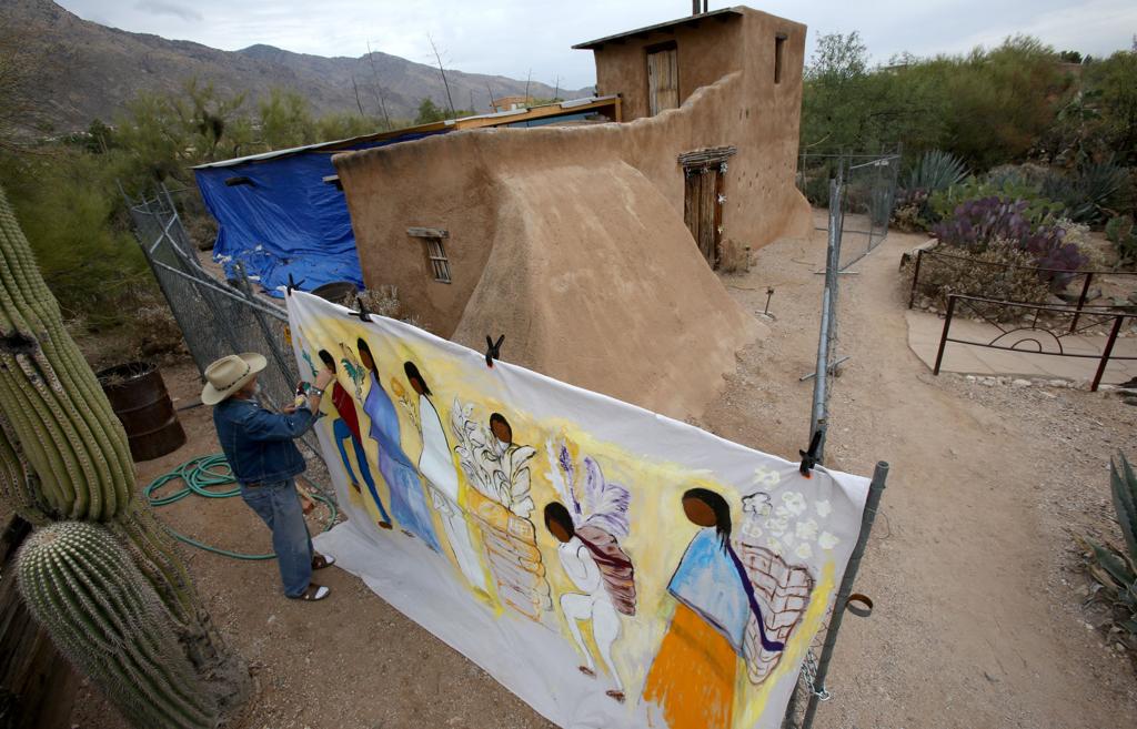 Conservator Salvages Murals And Mementos From Degrazia S Fire