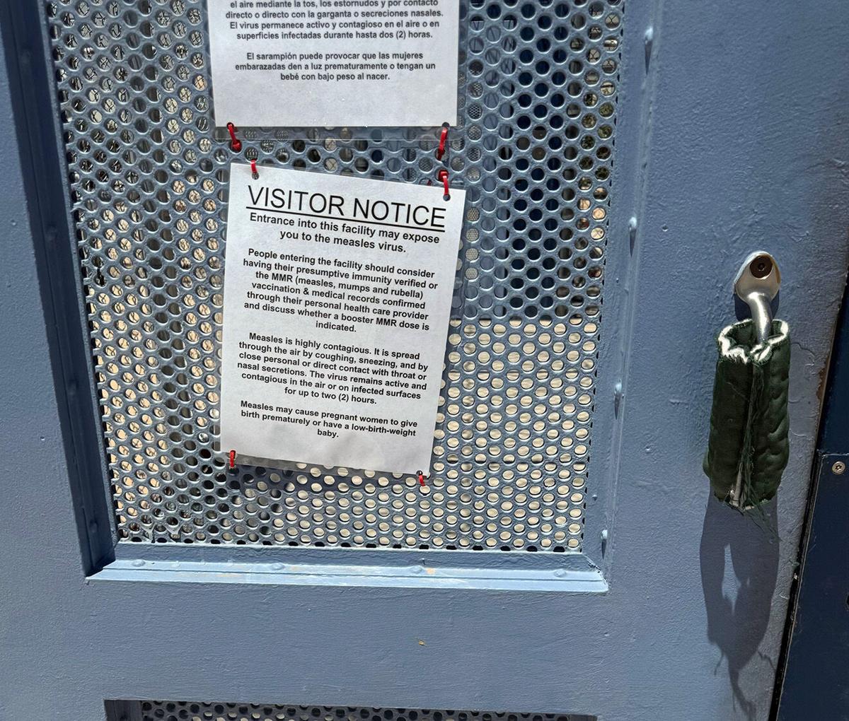 Measles outbreak confirmed at Arizona immigration detention center