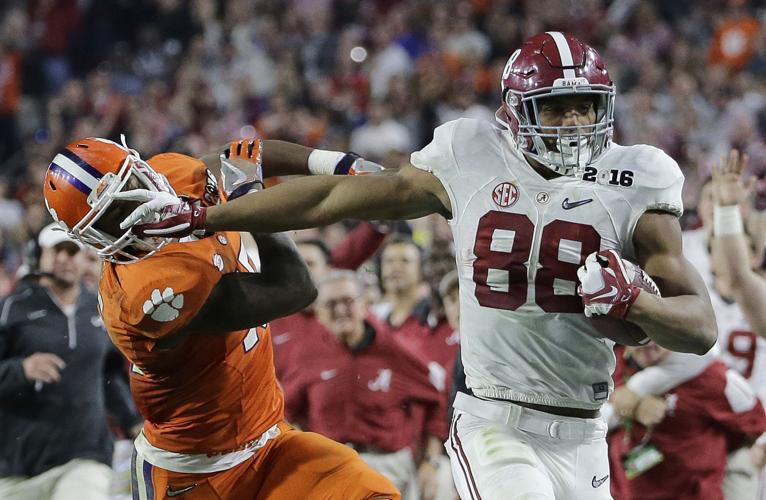 11. New Orleans Saints: O.J. Howard, tight end, Alabama