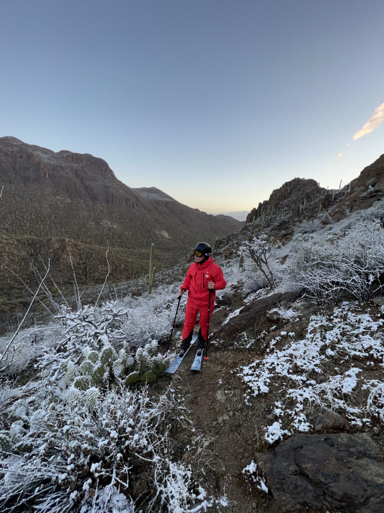 First Tracks at Gates Pass