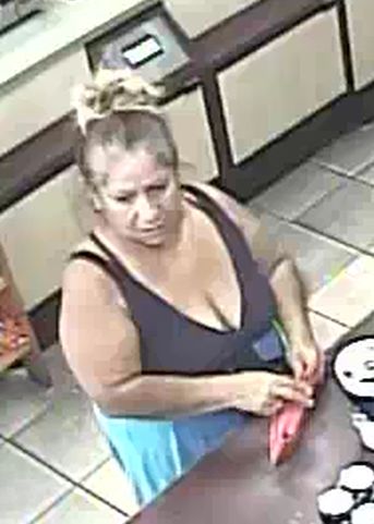 Police search for three people in connection with stolen items