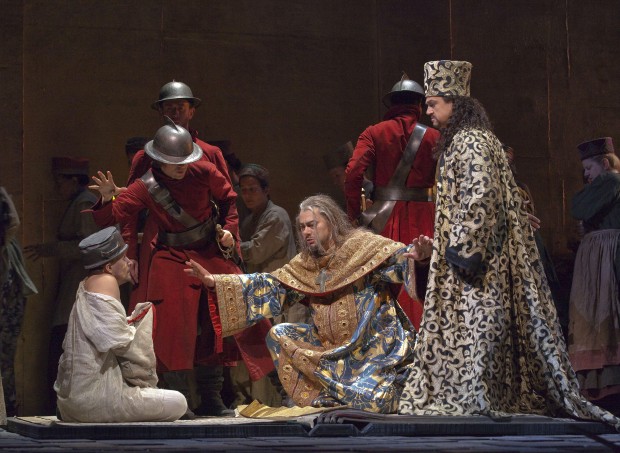 Met triumphs with 'Boris Godunov'   