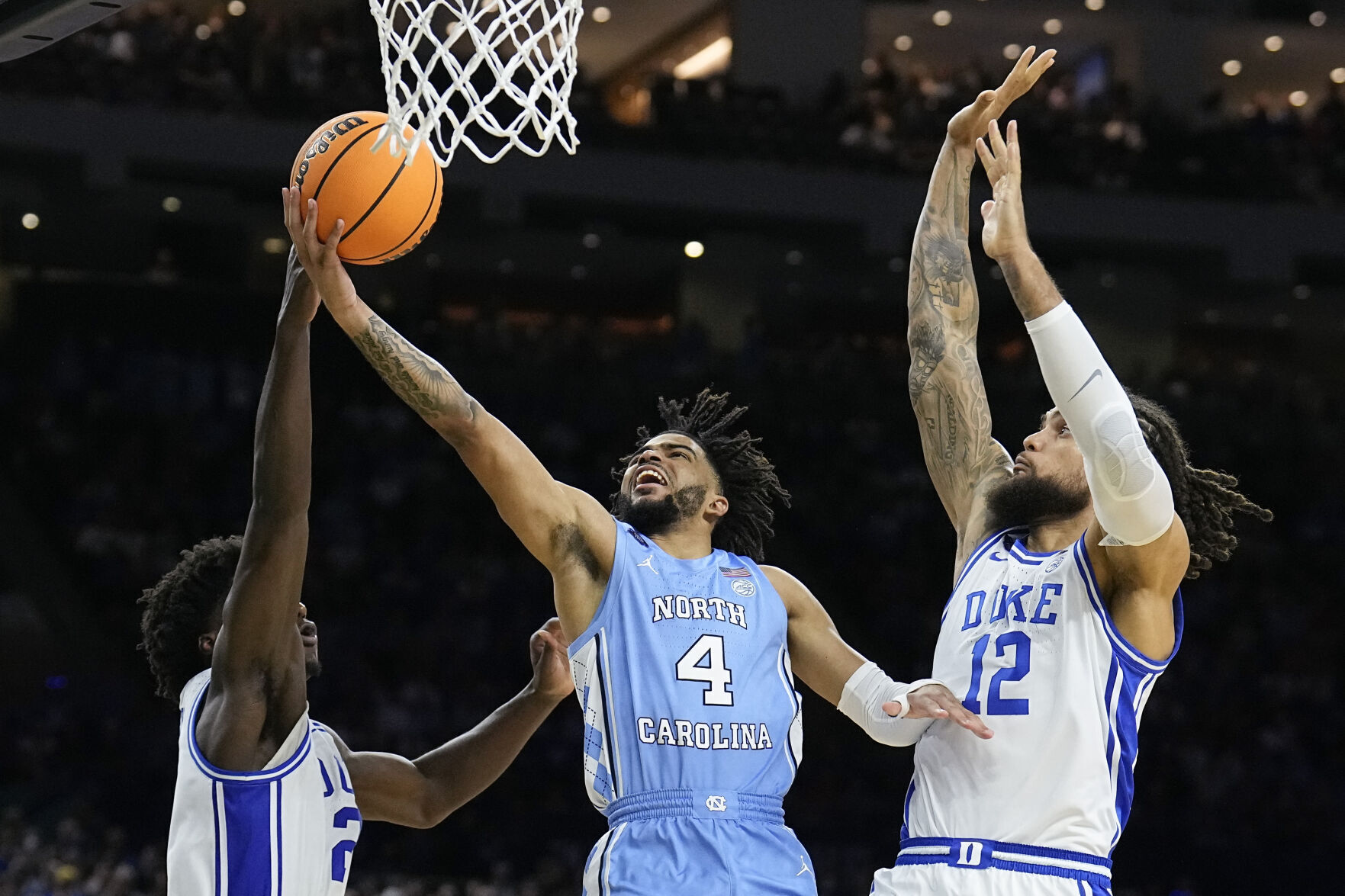 See Highlights As North Carolina Beats Duke In NCAA Men's Basketball ...