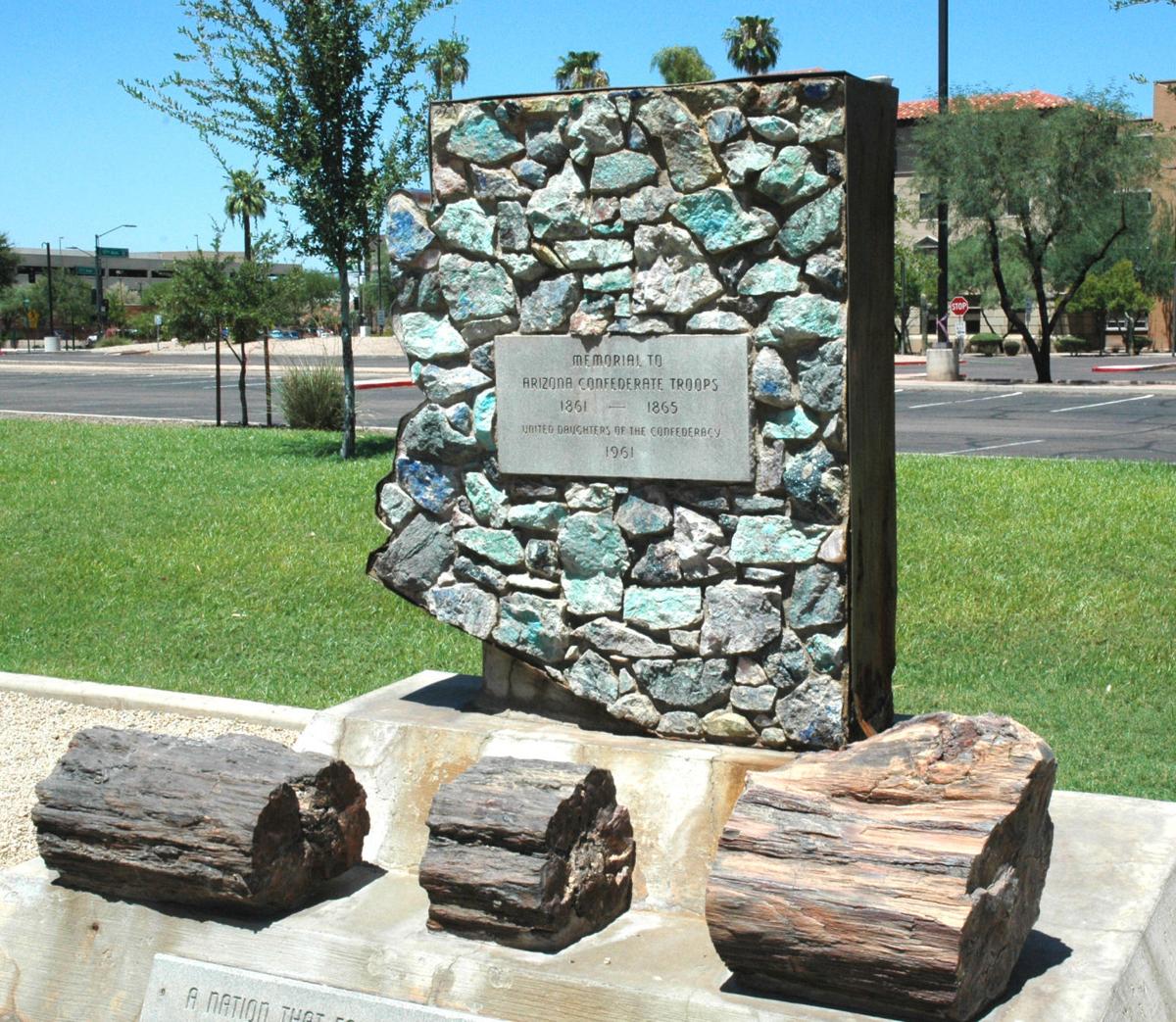 Poll 60 OK with Confederate monument across from Arizona Capitol