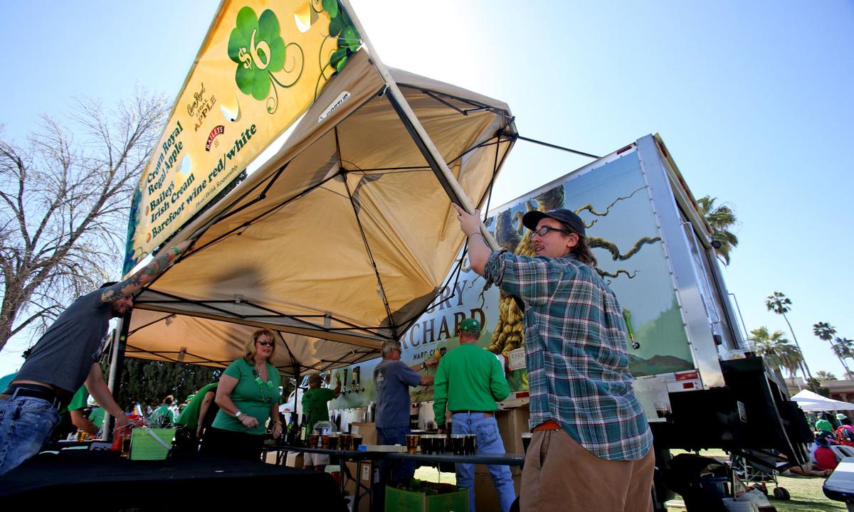St Patrick's Day parade and festival