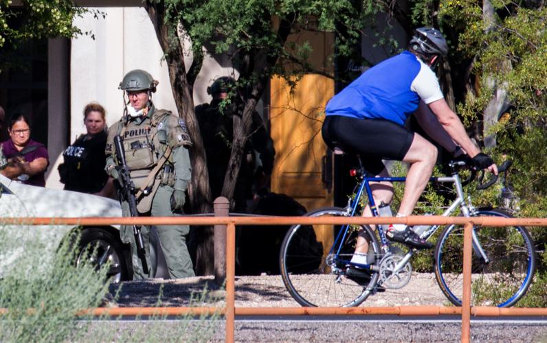 Barricaded suspect near Rillito Racetrack