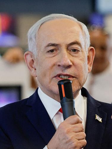 Israeli Prime Minister Benjamin Netanyahu