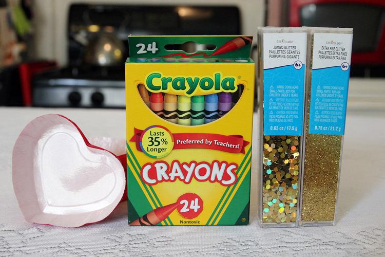 Crayon hearts