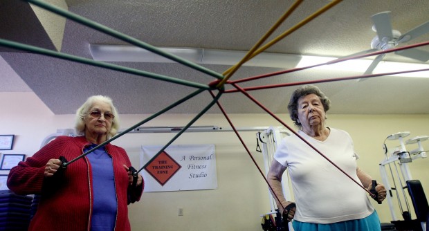Cardio Mix class adapted to seniors' exercise needs   