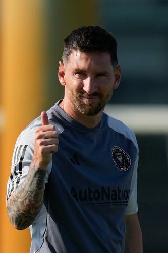 MLS Miami Messi Training Soccer