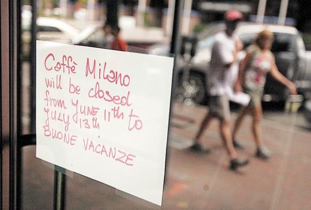 Traditional closings by restaurants, stores no longer taken lightly  