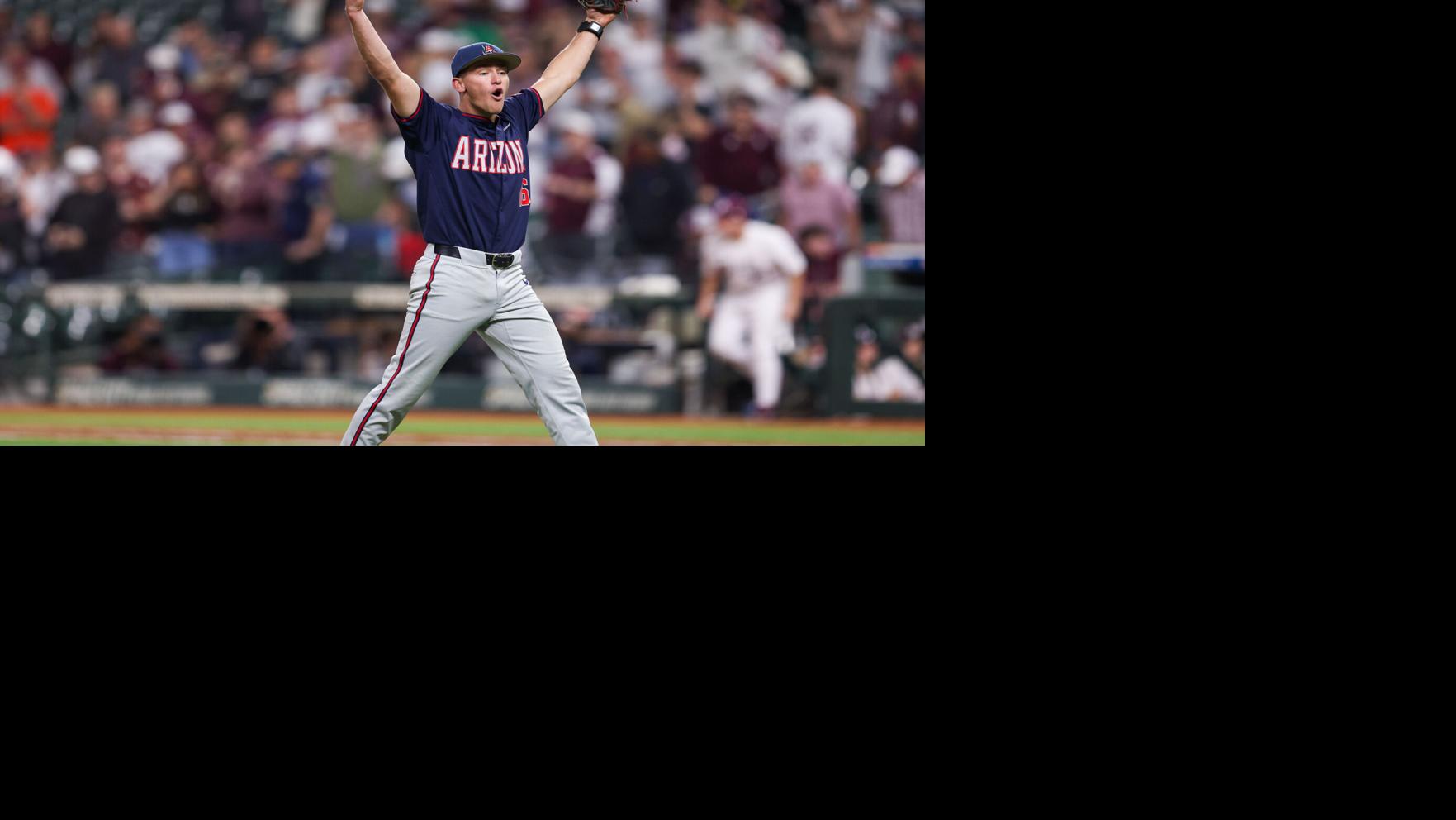 Arizona baseball rallies to upset No. 1 Texas A&M in Houston