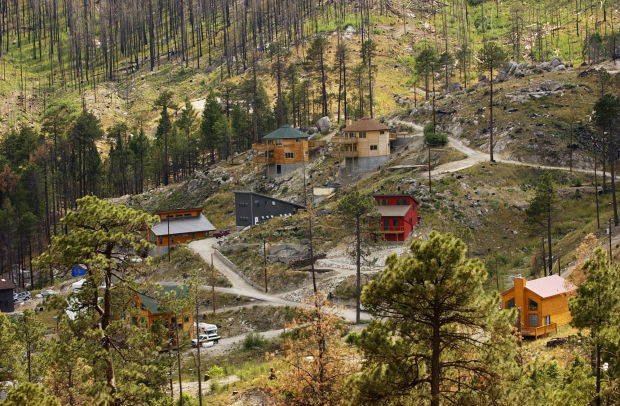 The Aspen Fire in 2003