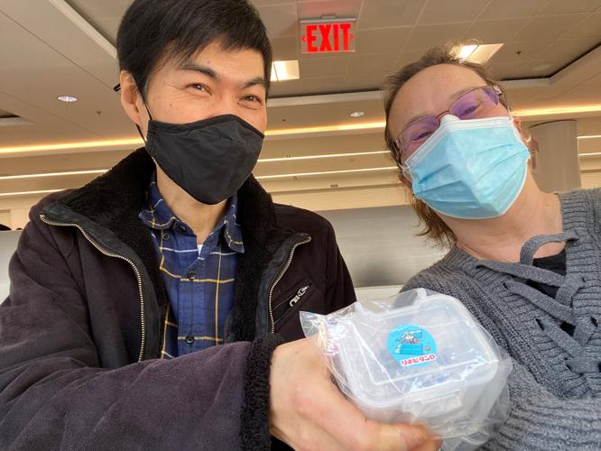 Takahiro Hiroi and Deborah Domingue