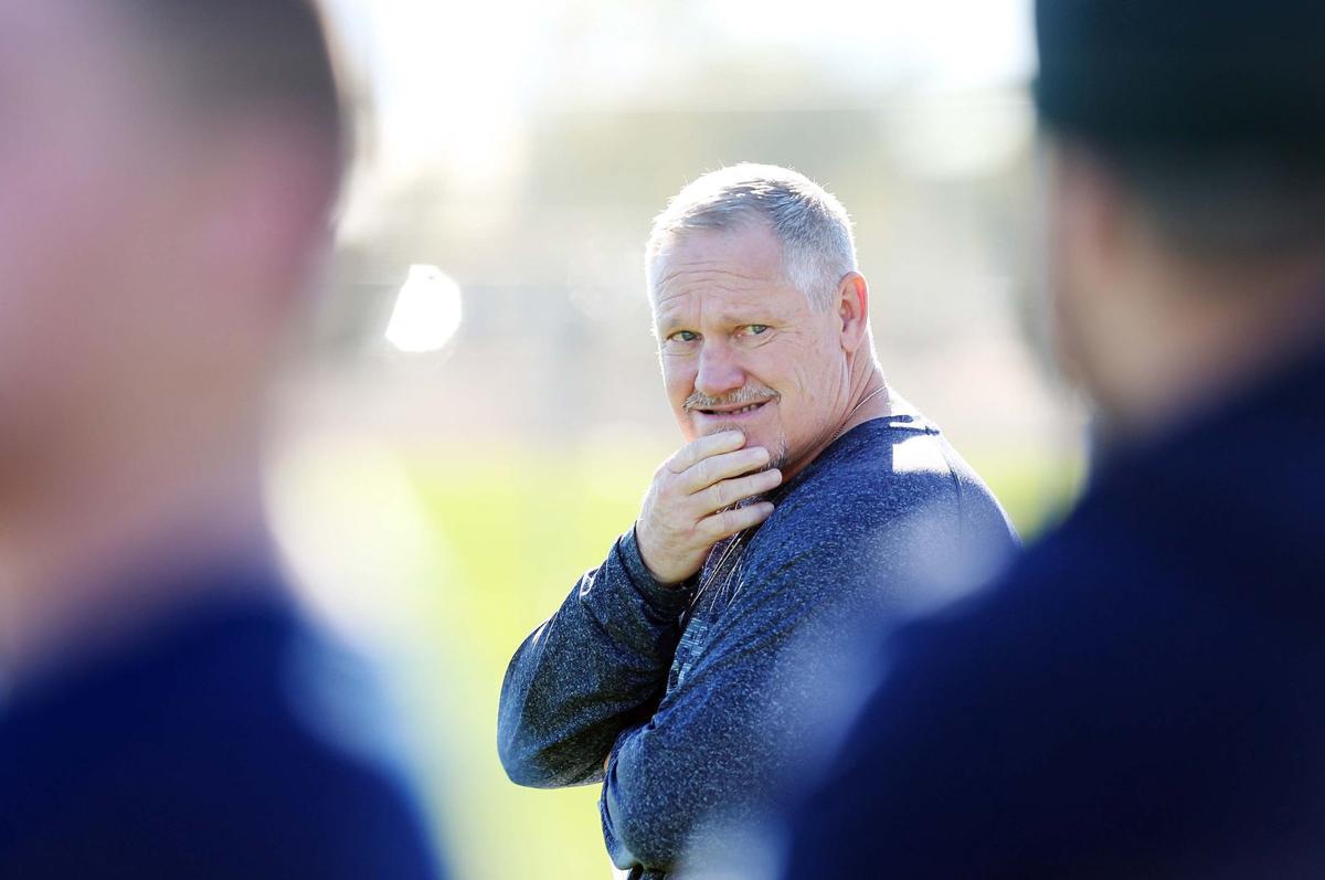 University of Nevada Wolf Pack practice