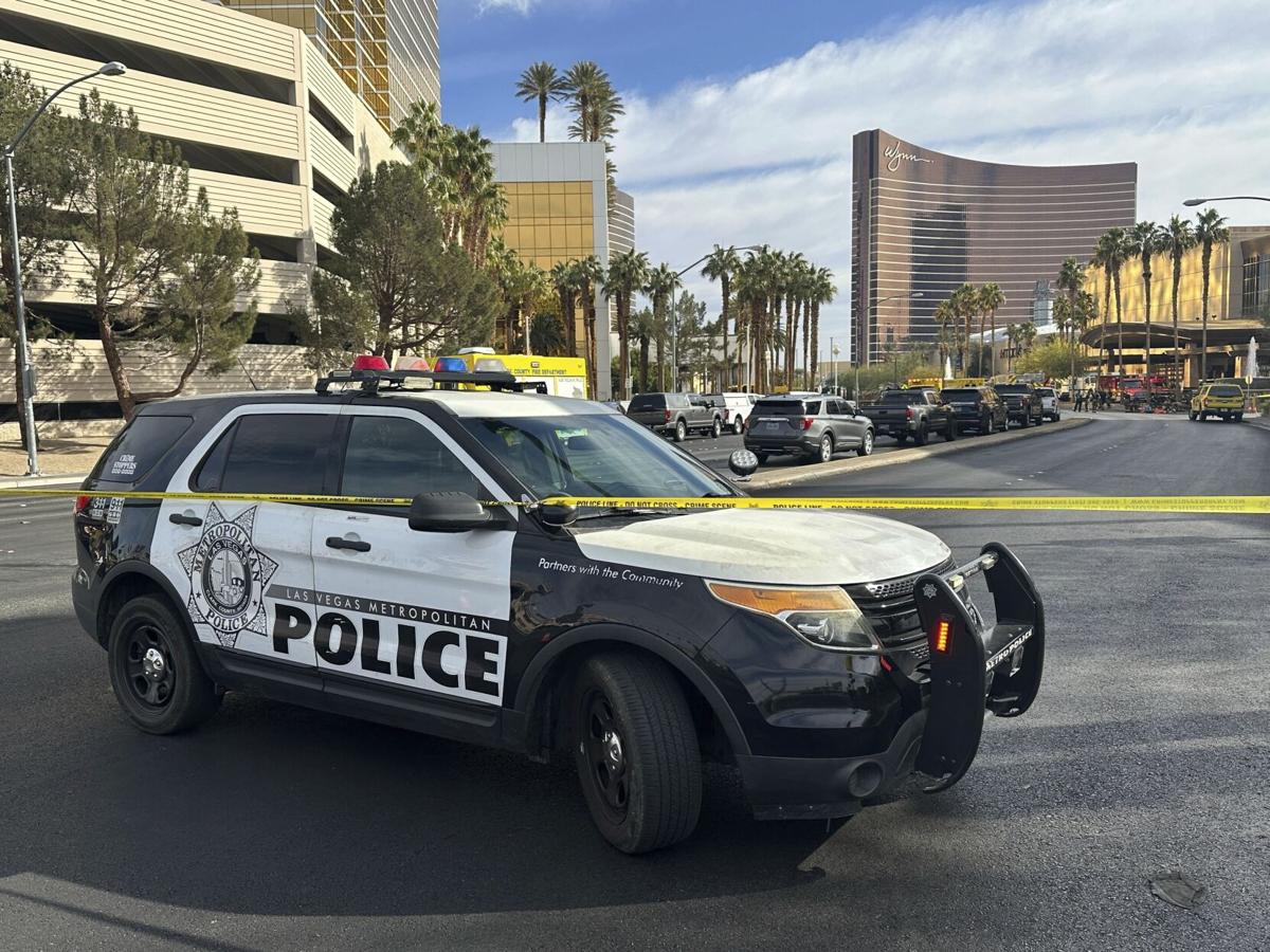Tesla truck explodes outside Trump's Las Vegas hotel, 1 killed