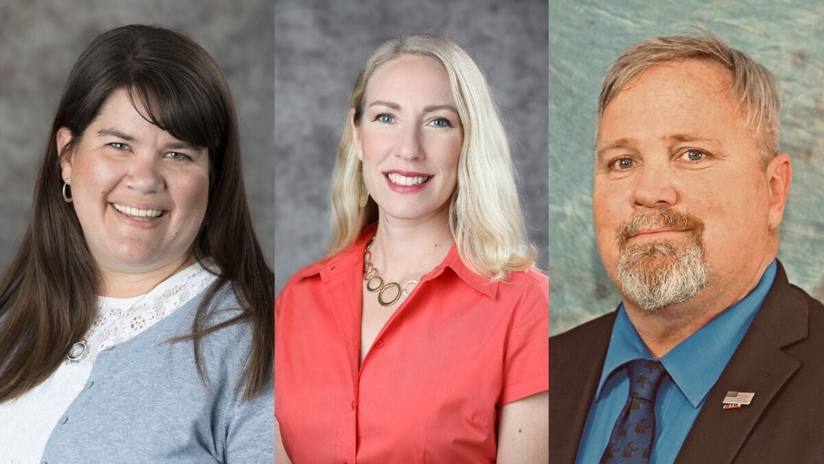 Allison Pratt, Callie Tippett and Chris King