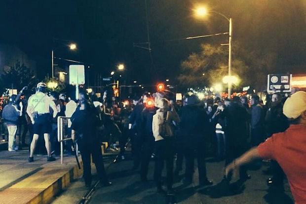 Rowdy crowds near UA after Sweet 16 victory over San Diego State