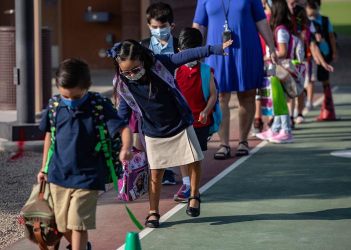 Copper View Elementary School, hybrid, in-person