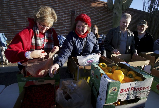 60 pounds of produce for $10    