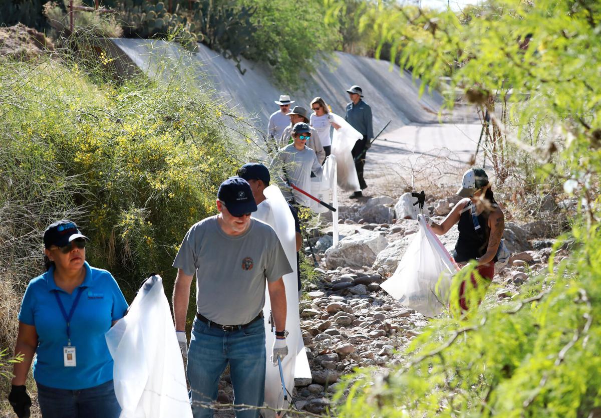 Arcadia Wash, Earth Day, 2022