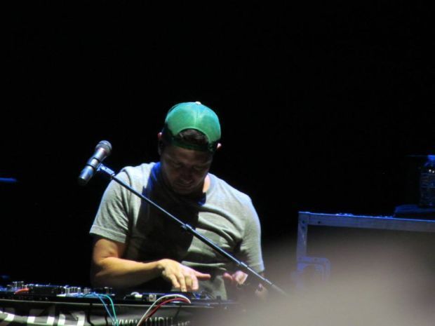 The man behind the turntables