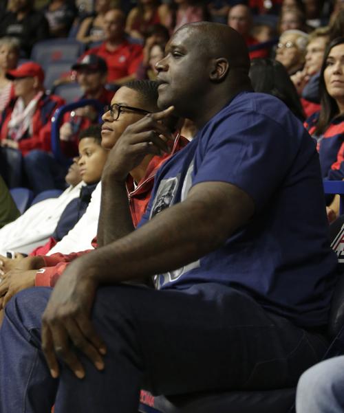 Coach Shaq Helps Son Shareef An Arizona Wildcats Commit Get On
