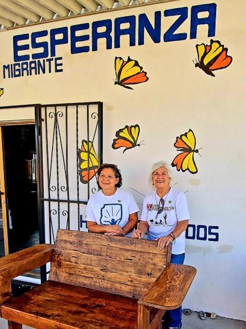 Ben's Bells: Gail Kocourek and Dora Luz Rodriguez