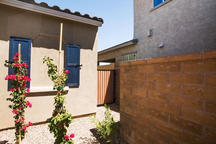 Zero-lot home design focuses on indoor space