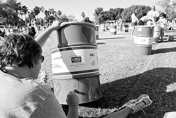 Recycling event attracts 500 at Reid Park  