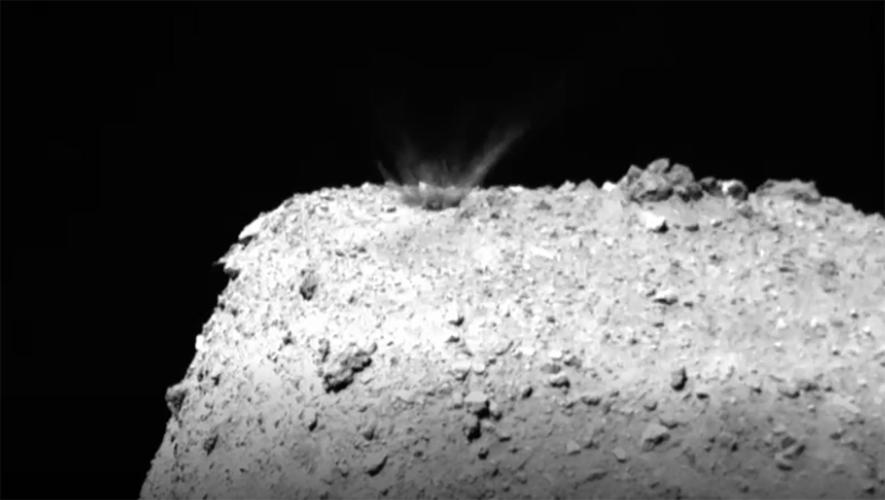 Ryugu impact