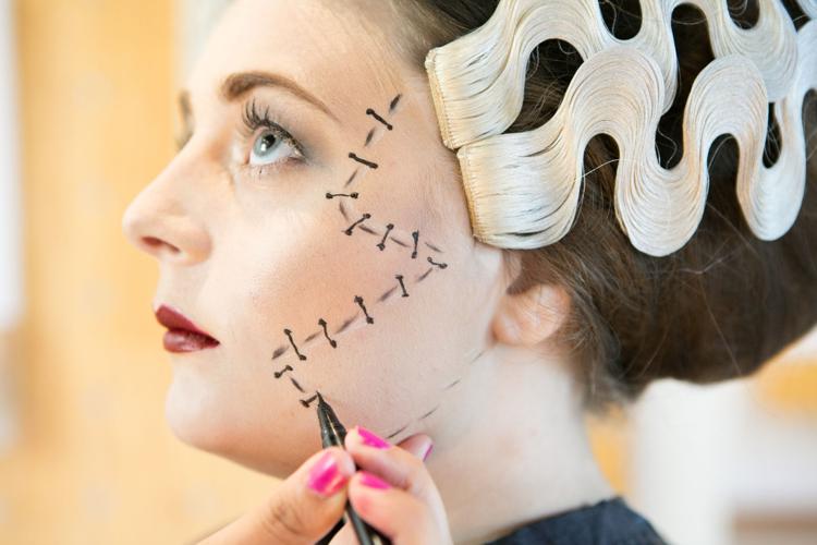 Bride of Frankenstein make-up