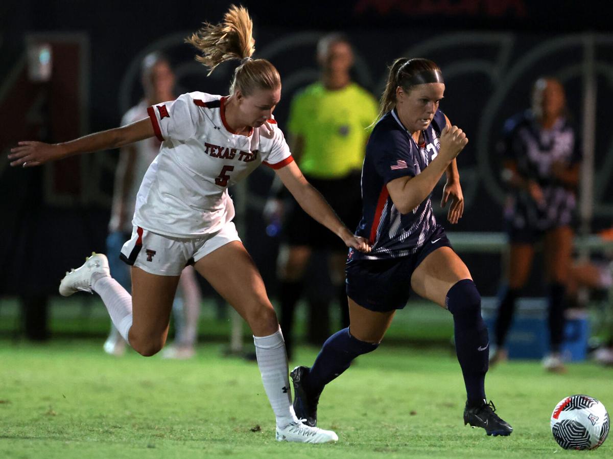 University of Arizona vs Texas Tech, women's soccer (copy)