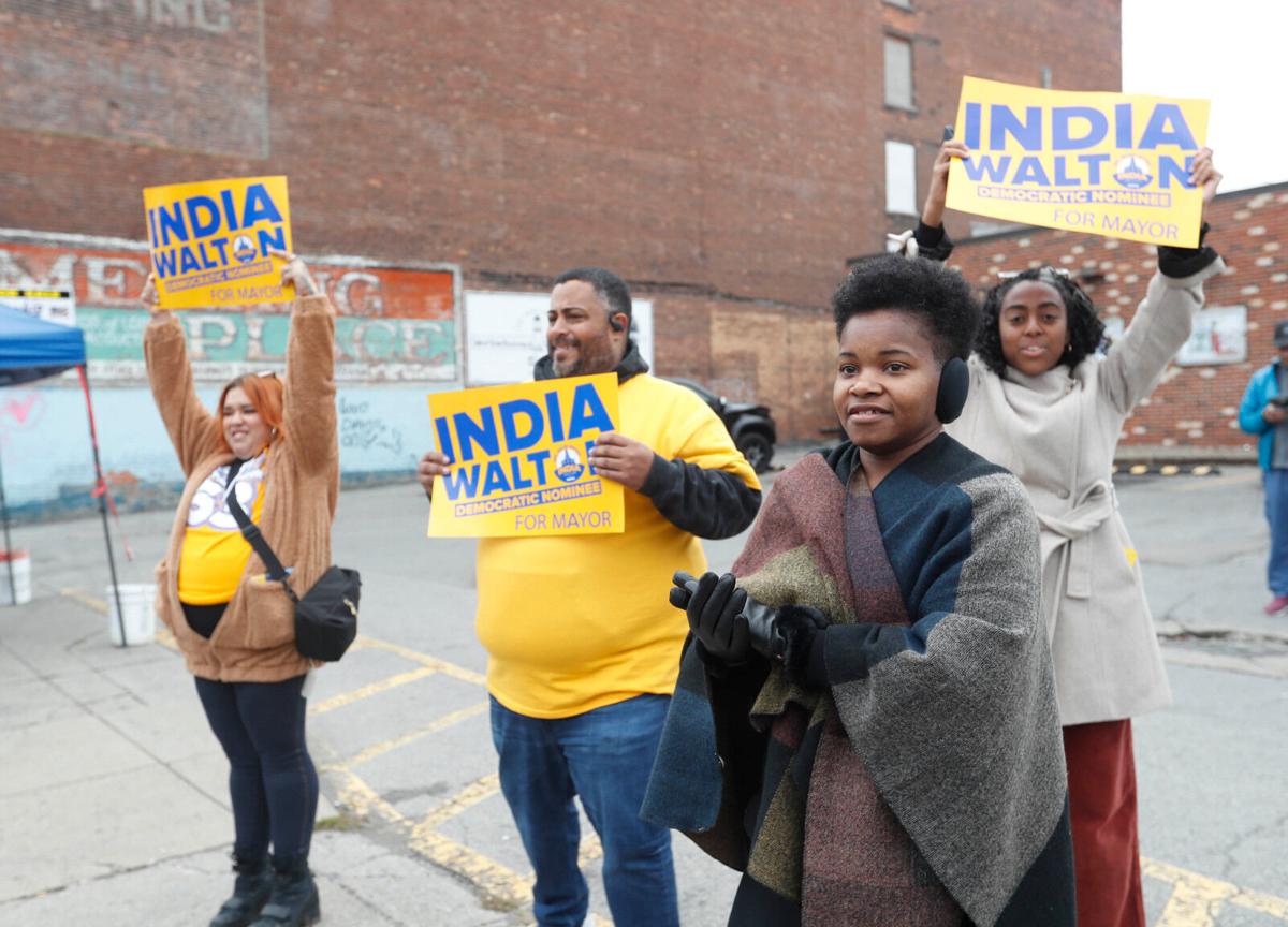 'I'm India Walton': Knocking on doors, Democratic nominee doesn't need introductions