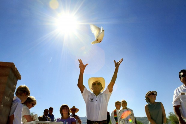 Ceremony marks reburial of early Tucson remains   
