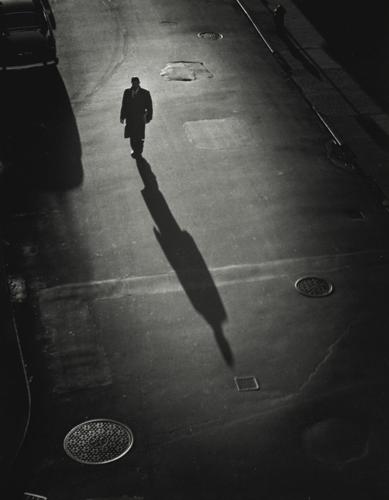 Shadow of Man in Street, 1952