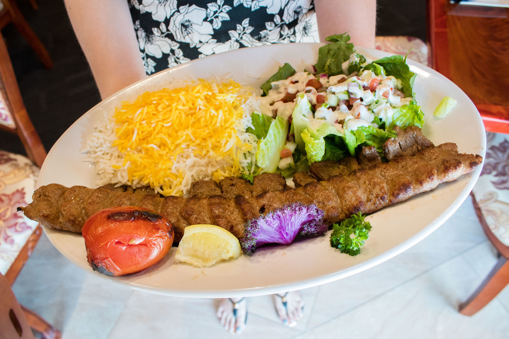Feast on Iranian food at the Persian Room in northwest 