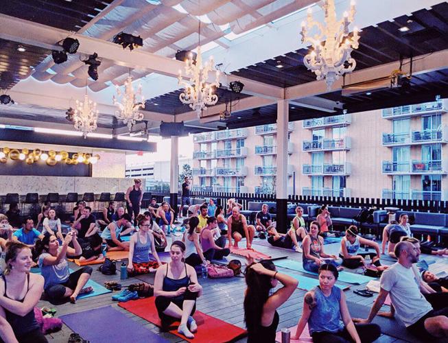 Rooftop Yoga