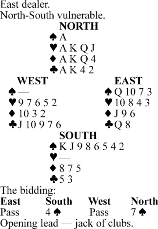 Bridge : Famous hand  