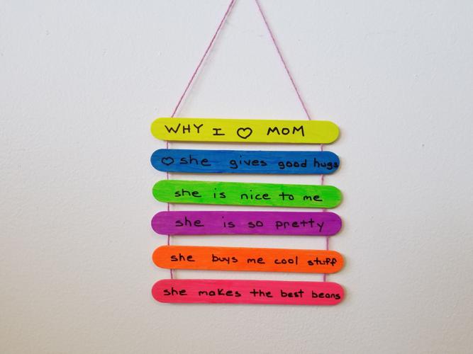 Craft gifts for Mom