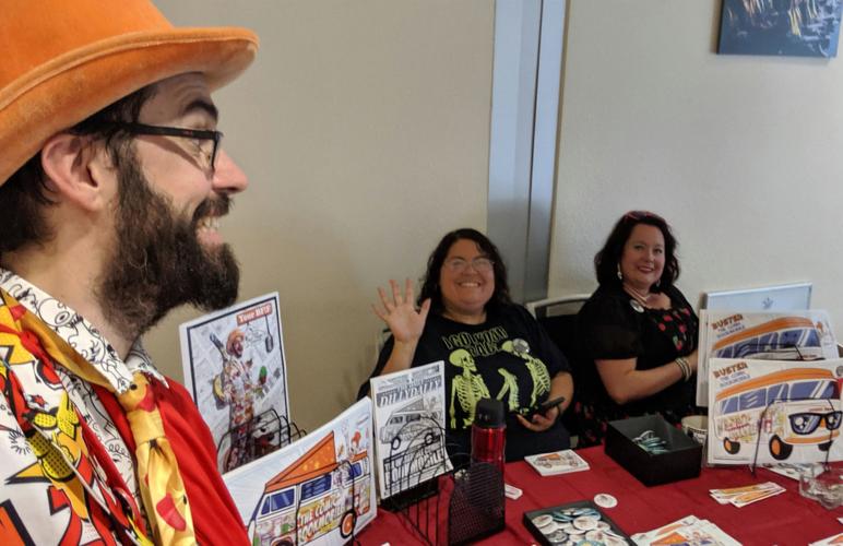 Frank, Natalia and Kelly